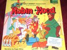 ROBIN HOOD..VINYL LP EX 1973 DISNEYLAND USA 3810 WALT DISNEY RED LABEL