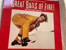 GREAT BALLS OF FIRE SOUNDTRACK -PROMOTIONAL STEREO  LP / JERRY LEE LEWIS WMMR