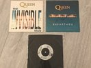 Queen Kind of Magic, Invisible Man, Breakthru 7” Vinyl Singles Brian May Signed
