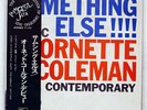 ORNETTE COLEMAN SOMETHING ELSE  THE MUSIC OF CONTEMPORARY SR3143 JAPAN OBI LP