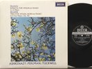 SXL 6408 WB 1W Franck violin sonata, Brahms trio, Perlman, Ashkenazy, Tuckwell