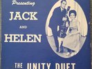 JACK & HELEN BENNET The Unity Duet LP Gospel VERY RARE Sounds Of Atlanta #SOA-10