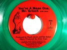 Dr. Suess  You're a Mean One, Mr. Grinch  Green Vinyl  Limited to 2,000 Copies