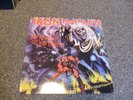IRON MAIDEN NUMBER OF THE BEAST RED VINYL ALBUM