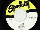 R&B Popcorn Exotica 45 - Rene Hall - Cleo - Specialty - VG++ mp3