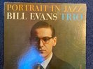 BILL EVANS - PORTRAIT IN JAZZ ORIGINAL DG RIVERSIDE 12-315 MONO VINYL LP EX/VG+