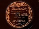 Bruns 7628 Louis Prima New Orleans Gang SING SING SING   78 rpm 1935  EE+/E Jazz