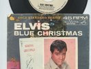 Rare Rock 'n Roll Christmas 45 & Picture Sleeve - Elvis Presley - Blue Christmas