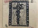 WILLIAM LOVEDAY INTENTION Lathe Cut LP Woodcut Sleeve Signed (Billy Childish)