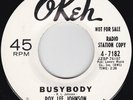 Soul / R&B--Roy Lee Johnson--Busybody / Nobody Does Something For Nothing