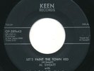 AL SWEATT - Let's Paint The Town Red / I Hate Myself - KEEN - Rockabilly 45