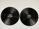 2 OLD Antique 1909 BIBLE Students Ass. RECORDS PHOTO DRAMA CREATION LP RELIGIOUS