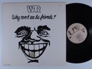 WAR Why Can't We Be Friends? UNITED ARTISTS LP VG+/VG++ with poster l