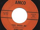 Rockabilly-Bobby Lane on Amco 2- You Shake Me / Little Angel - LISTEN