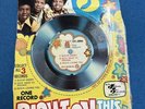 RARE Vintage JACKSON FIVE (#3) Cardboard Cereal Box UNCUT Record FULL PANEL WoW