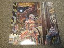 IRON MAIDEN SOMEWHERE IN TIME ORIGINAL PRESSING WITH MERCHANT  SHEET
