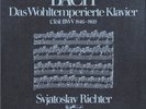 LP-BOX Bach / Sviatoslav Richter Das Wohltemperierte Klavier (1. Teil BWV 846-8
