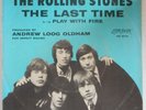 Rolling Stones. 45+PS.  Last Time + Play With Fire. 1965.