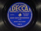78 RPM -- Shorty Bob Parker (Kid Prince Moore, gt), Decca 7488, E  Blues