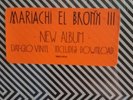 mariachi el bronx vinyl record III (3) still sealed