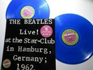 arax                the BEATLES STAR-CLUB 1962 -blue vinyl RECORD ALBUM-GATEFOLD