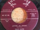 HEAR- ROCKABILLY STROLLER - DAVE GATES & The ACCENTS - LOVIN' AT NIGHT - ROBBINS