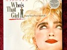 MADONNA SEALED CRYSTAL CLEAR VINYL WHO'S THAT GIRL ALBUM PROMO HYPE STICKER LP