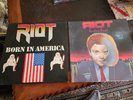 RIOT Born In America 1983, Restless Breed 1982, hair metal Quality Records Elekt