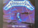 Metallica Ride The Lightning Vinyl Record LP 1984 Reissue Elektra-9 60396-1