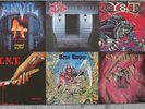 Anvil, Metal Church, Y&T, T.N.T, Grim Reaper, SACRIFICE, 6 mal LP Vinyl