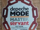 Depeche Mode Master and Servant Promo Aufsteller