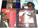 Metallica, Hank Williams JR., Ray Charles & More 8 Count Vinyl Record Lot