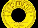 Elvis Presley - Baby Let's Play House SUN 217, 1st pressing, pushmarks, US, 1955