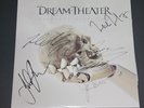 DREAM THEATER  Petrucci Portnoy Labrie Myung Ruddes Autograph SIGNED by 5 RARE