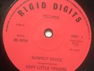 Stiff Little Fingers Suspect Device Rigid Digits SRD-1 Ex Condition