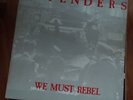 OFFENDERS : WE MUST REBEL [1983] ORIGINAL PROMO LABEL / PRESSING VINYL RECORD