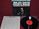 MILES DAVIS - FOUR & MORE - CBS SONY 18AP 2063 1981 - LP JAPAN OBI NM