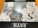 Nirvana - Bleach (Newbury Comics) Blue/Black Swirl Vinyl (Numbered 748/1400)