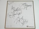 KISS Victor Promo Autographed Sheet for The Originals 3LP Reservation Japan