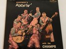 '58 Rock & Roll LP THE CHAMPS Everybody's Rockin' CHALLENGE blue label DG