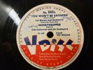 78rpm Vdisc No.600 Les Brown, Doris Day, Cab Calloway, Harry James  Honeydripper