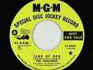 Northern Soul Funk Psych 45 - Sunliners - Land Of Nod - MGM - pre-Rare Earth