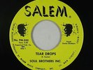 Northern/Sweet Soul 45 - Soul Brothers Inc. - Tear Drops - Salem VG++ mp3 rare