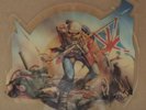 IRON MAIDEN UK IMPORT SHAPED PICTURE RECORD 1983