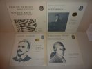 RARE 4x LP . QUATUOR TALICH - Dvorak , Beethoven , Mozart , Debussy & Ravel . NM