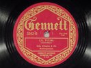 78 RPM --  Duke Ellington & His Washingtonians, Gennett 3342, E  Jazz