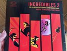 The Incredibles 2 Soundtrack VINYL LP by Michael Giacchino PIXAR PROMO RARE NEW