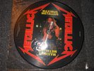 METALLICA LP MAXIMUS METALLUS RARE PICTURE DISC MADE IN UK NM MEGADETH