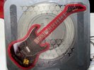 Skid Row -Youth Gone Wild-Guitar Shaped Picture Disc-Made in England-Very Rare