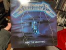 Metallica - Ride the Lightning 1st press silver megaforce